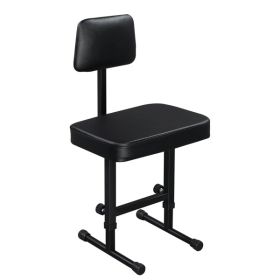 [Do Not Sell on Amazon] Electric Keyboard Piano Padded Cushion Leather Bench with lazyback for Musicians Use at The Show or at Home