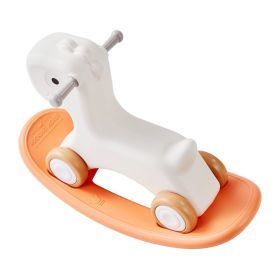 VEVOR 3 in 1 Rocking Horse for Toddlers 1-3 Years, Baby Rocking Horse with Detachable Balance Board and 4 Smooth Wheels