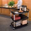 SOGA 3 Tier Food Trolley Food Waste Cart