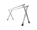 SOGA 2m Portable Standing Clothes Drying Rack Foldable Space-Saving Laundry Holder Indoor Outdoor