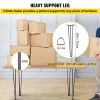 VEVOR Hairpin Table Legs 24" Black Set of 4 Desk Legs 880lbs Load Capacity (Each 220lbs) Hairpin Desk Legs 3 Rods for Bench Desk Dining End Table Chai