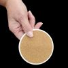 Rhodesian Ridgeback Luau Large Sandstone Coasters Pack of 4 Absorbent Round Coasters Decor Gifts for Men or Women, 4 in, Multicolor