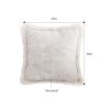 SOGA 45cm Pillow Cover French Jacquard Woven France Peony Floral Made Throw Pillow