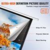 VEVOR Manual Projector Screen, 100 inch 16:9 4K 1080 HD Retractable Pull Down Projector Screen