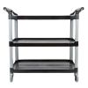 SOGA 3 Tier Food Trolley Food Waste Cart