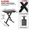 Comfortable Seating -  The keyboard bench features a 2 inch thick padded seat, offering great comfort for long practice or performance sessions.