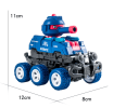 Mini Children Inertia Tank Cars 6 Wheel Drive Off Road Vehicle