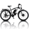 Electric Bike KETELES 48V 23AH Dual Motor 1000W*2 26"*4.0 MTB