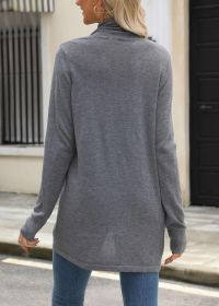 Cardigan Sweaters for Women Fashion Fall Lightweight Work Long Sleeve Tops Loose Casual Office Business Clothes (size: M)