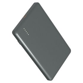 2 In 1 5000mAh MagSafe Wireless Power Bank PD20W Magnetic Fast Charger Portable Phone Charger Fit for IOS Phone 15 14 13 12 Series And More (Color: BLACK)