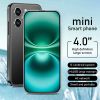 Full Screen Mini Phone Best Holiday Gifts, New Student Phone, 2750mAh Battery 3+64GB Smartphone with Fun Education APP Learning Games Painting Cartoon
