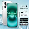 Full Screen Mini Phone Best Holiday Gifts, New Student Phone, 2750mAh Battery 3+64GB Smartphone with Fun Education APP Learning Games Painting Cartoon