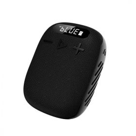 New Portable Bluetooth Speaker for Outdoor Sports Portable Clip On Speaker WIND3S for Universal Cell Phone And Bluetooth Device (Color: BLACK)