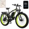 Electric Bike KETELES 48V 23AH Dual Motor 1000W*2 26"*4.0 MTB